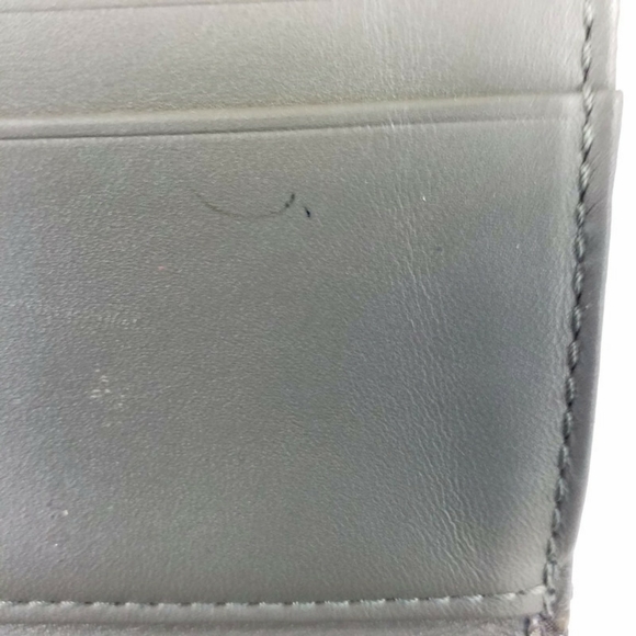 Coach SoHo Continental Exotic Black Embossed Python Print Leather Trifold Wallet - Picture 14 of 15